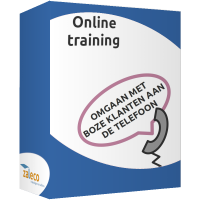 Online training omgaan met boze klanten aan de telefoon
