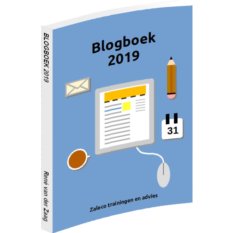 E-boek - Blogboek 2019