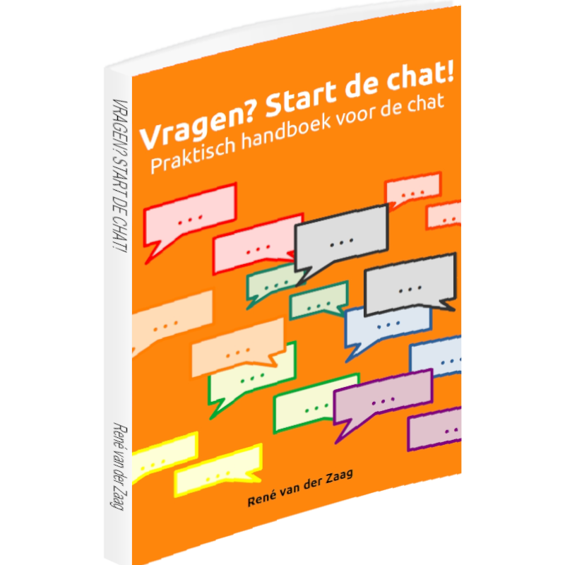 E-boek - Vragen? Start de chat!