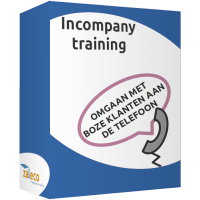 incompany training omgaan met boze klanten aan de telefoon
