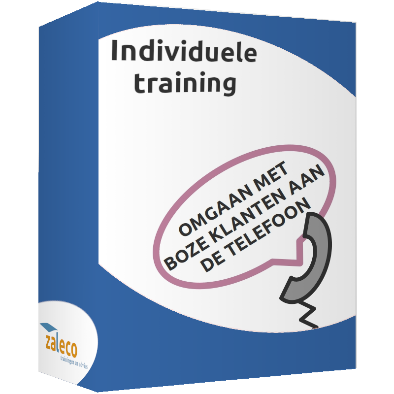 individuele training omgaan met boze klanten aan de telefoon