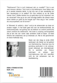 Achterzijde: Moment, ik verbind u door (paperback)