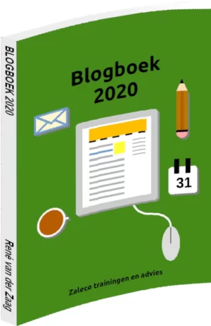 E-boek - Blogboek 2020