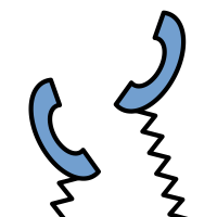 leiding hebben in een telefoongesprek