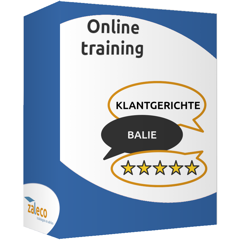 Online training klantgerichte balie